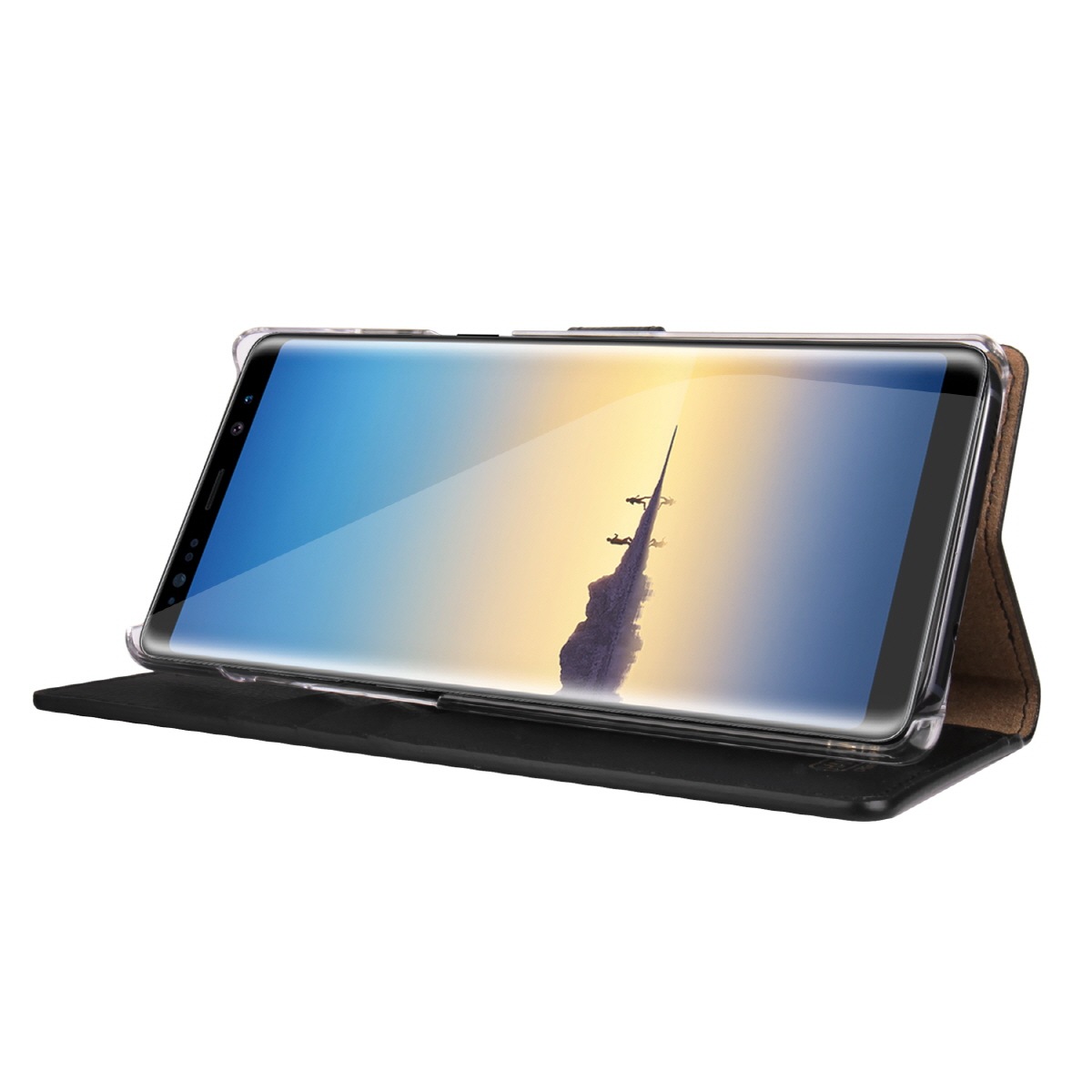 Galaxy Note8 ケース 手帳型 HANSMARE CALF CASE（ハンスマレ カーフケース）ギャラクシー ノートエイト カバー SC-01K SCV37