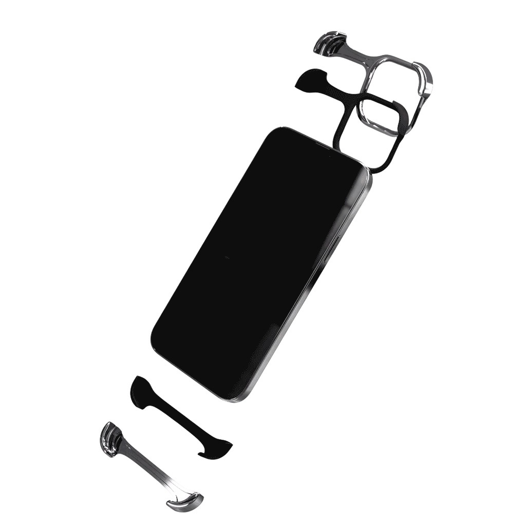 Arc iPhone15promax バンパーケース マットブラック
