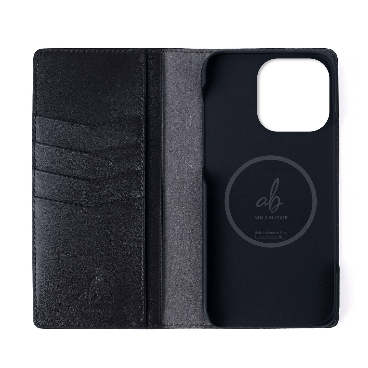 [注文生産！職人がつくる] 本革 手帳型 ROCADO シェルコードバン MagSafe対応ケース [iPhone Air / 17 Pro Max / iPhone 15 Pro Max / 16 Pro Max