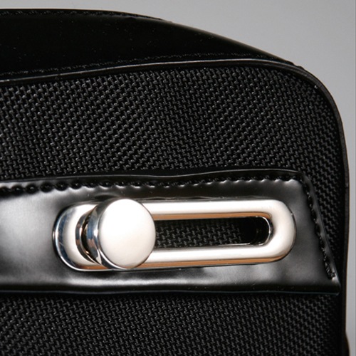 B6407B パソコンバッグ イタリアンデザイン！ユニセックス仕様PC対応ブリーフケース<br>abbiWhitney（ホイットニー） ブラック