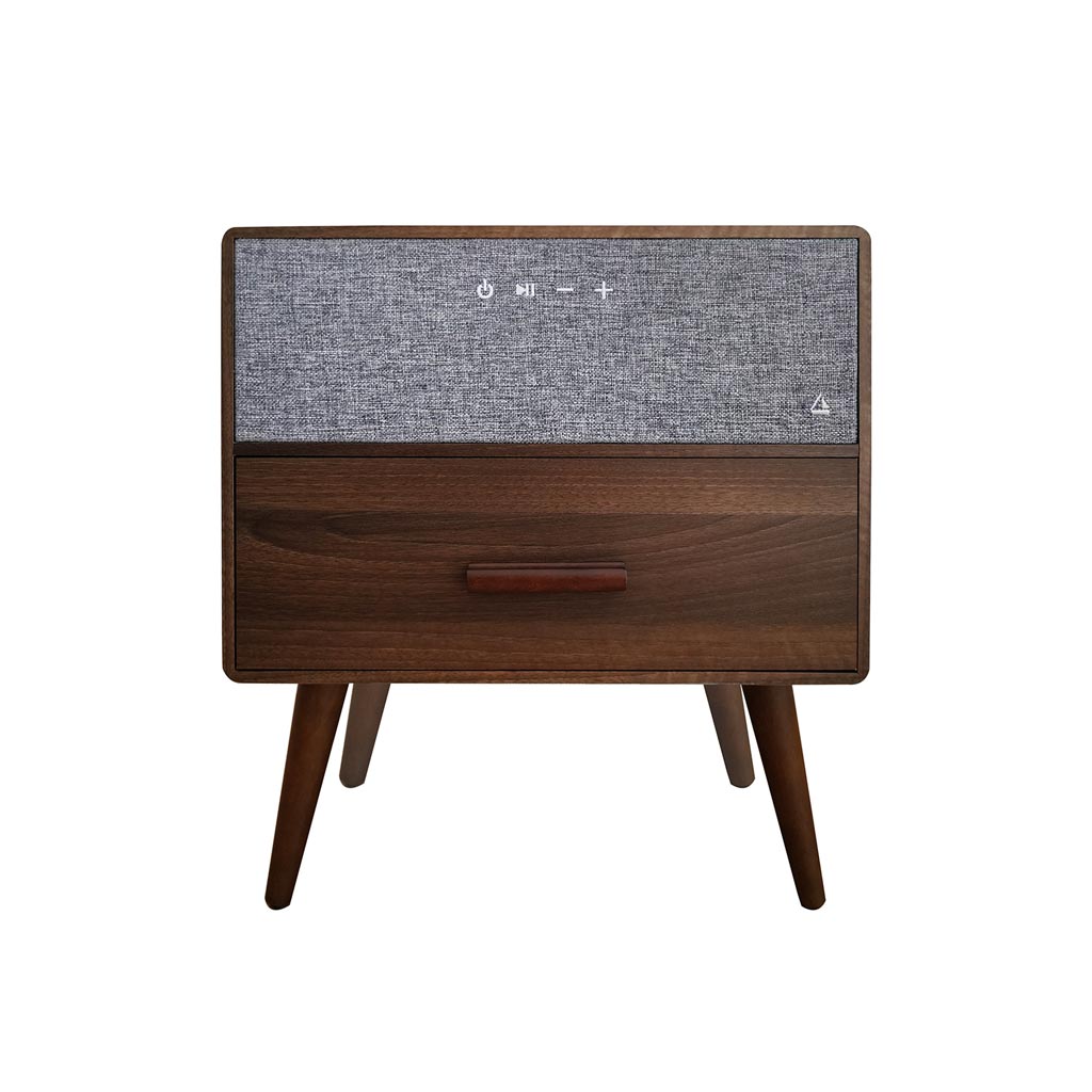 Bluetooth テーブルスピーカー OTONI [木目 インテリア ブルートゥース サイドテーブル] 