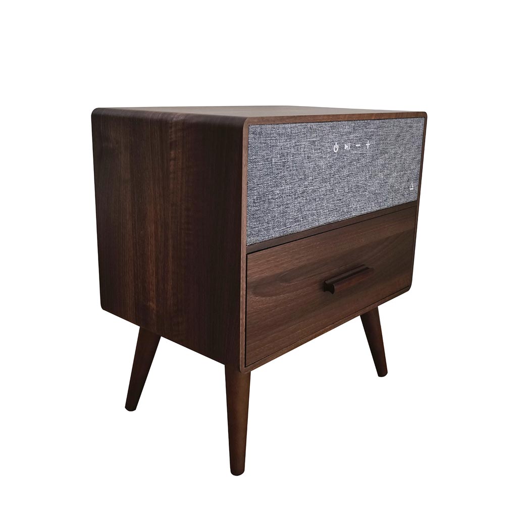 Bluetooth テーブルスピーカー OTONI [木目 インテリア ブルートゥース サイドテーブル] 