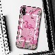 iPhone XS / X ケース Dparks ブラックケース FLAMINGO SQUARE（ディーパークス）アイフォン カバー