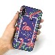iPhone XS / X ケース Dparks ブラックケース FLAMINGO SQUARE（ディーパークス）アイフォン カバー