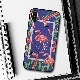 iPhone XS / X ケース Dparks ブラックケース FLAMINGO SQUARE（ディーパークス）アイフォン カバー