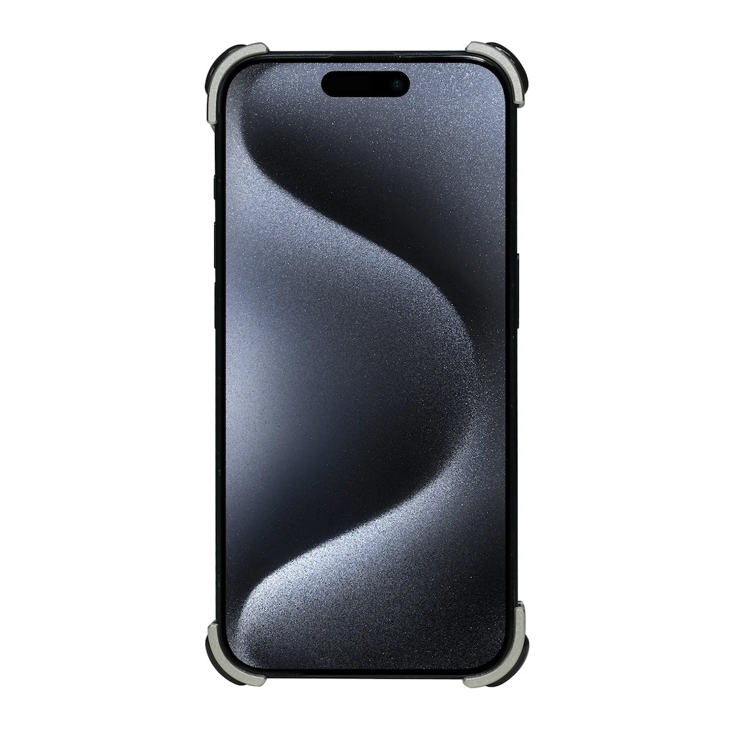 [iPhone 16 / 16 Pro / 16 Pro Max 用] 360 RingStand アルミ・シルバー（リングスタンド）ケース for iPhone 16 / 15 シリーズ ]