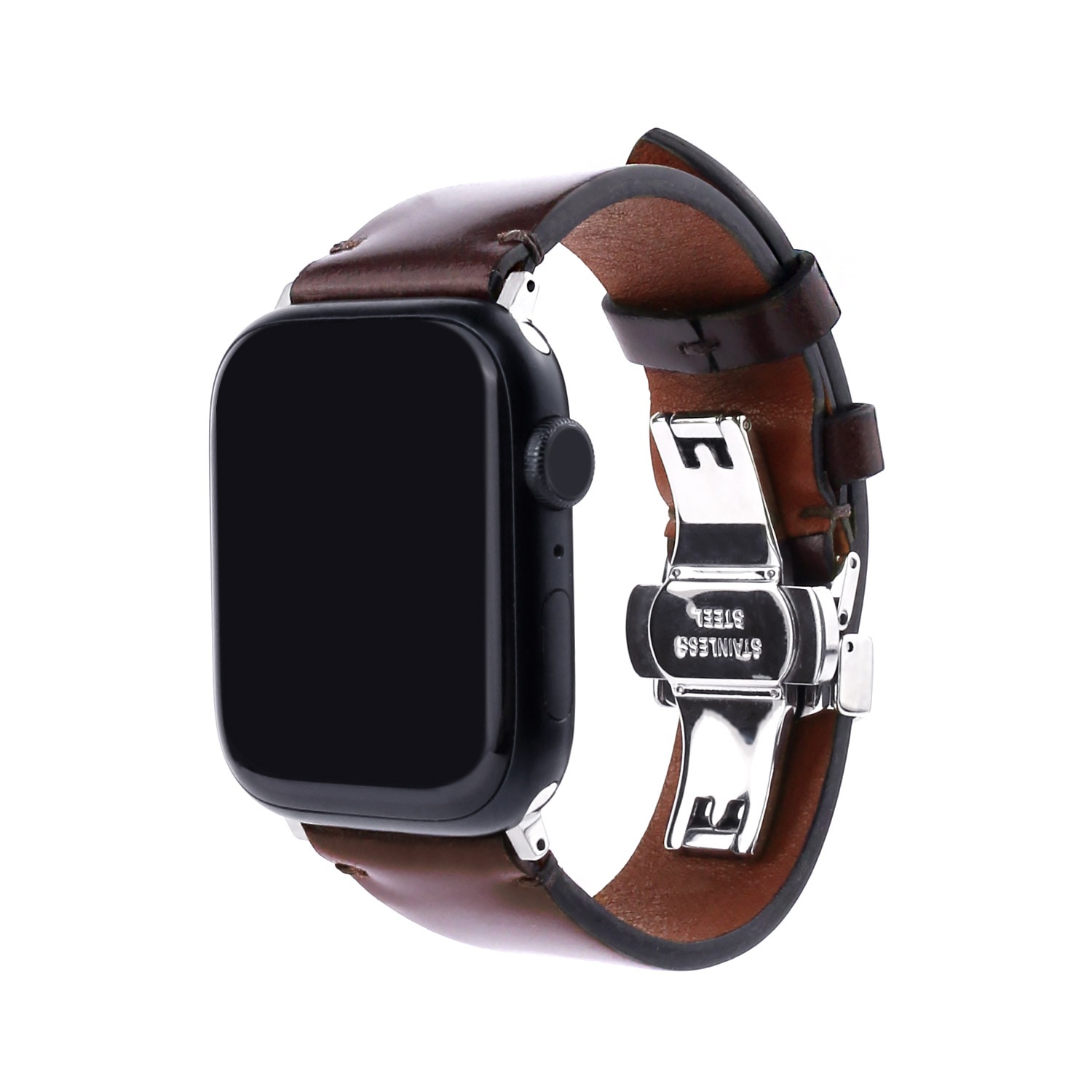 [注文生産！職人がつくる] アップルウォッチ ROCADO シェルコードバン 本革 交換ベルト 日本製 for Apple Watch 49mm, 46/45/44/42/41/40/38mm