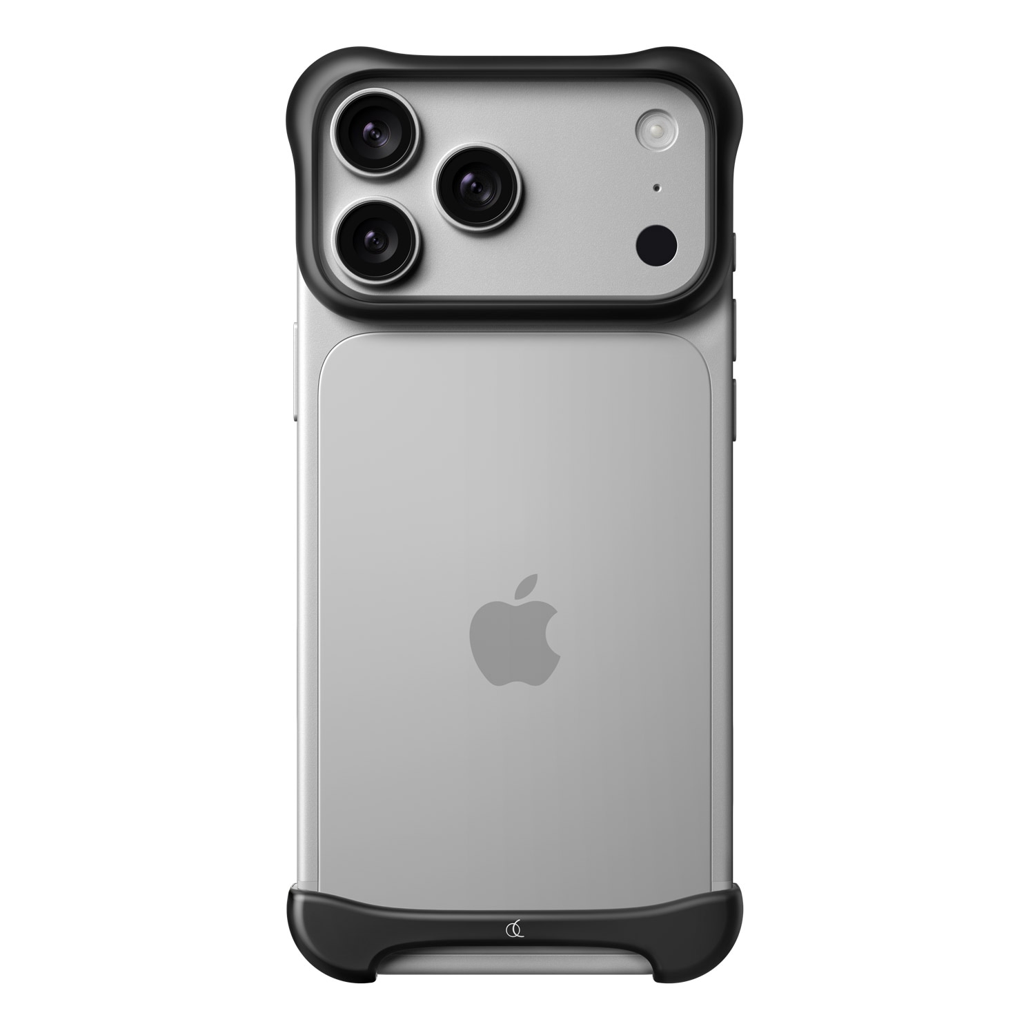 [ iPhone 18 Pro / iPhone 18 Pro Max 用] アルミ・マットブラック バンパー ケース | アークパルス