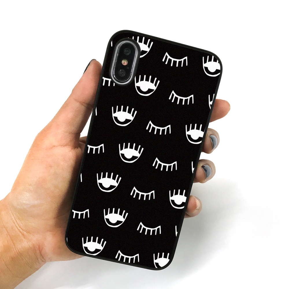 iPhone XS / X ケース Dparks ブラックケース ウィンク（ディーパークス）アイフォン カバー