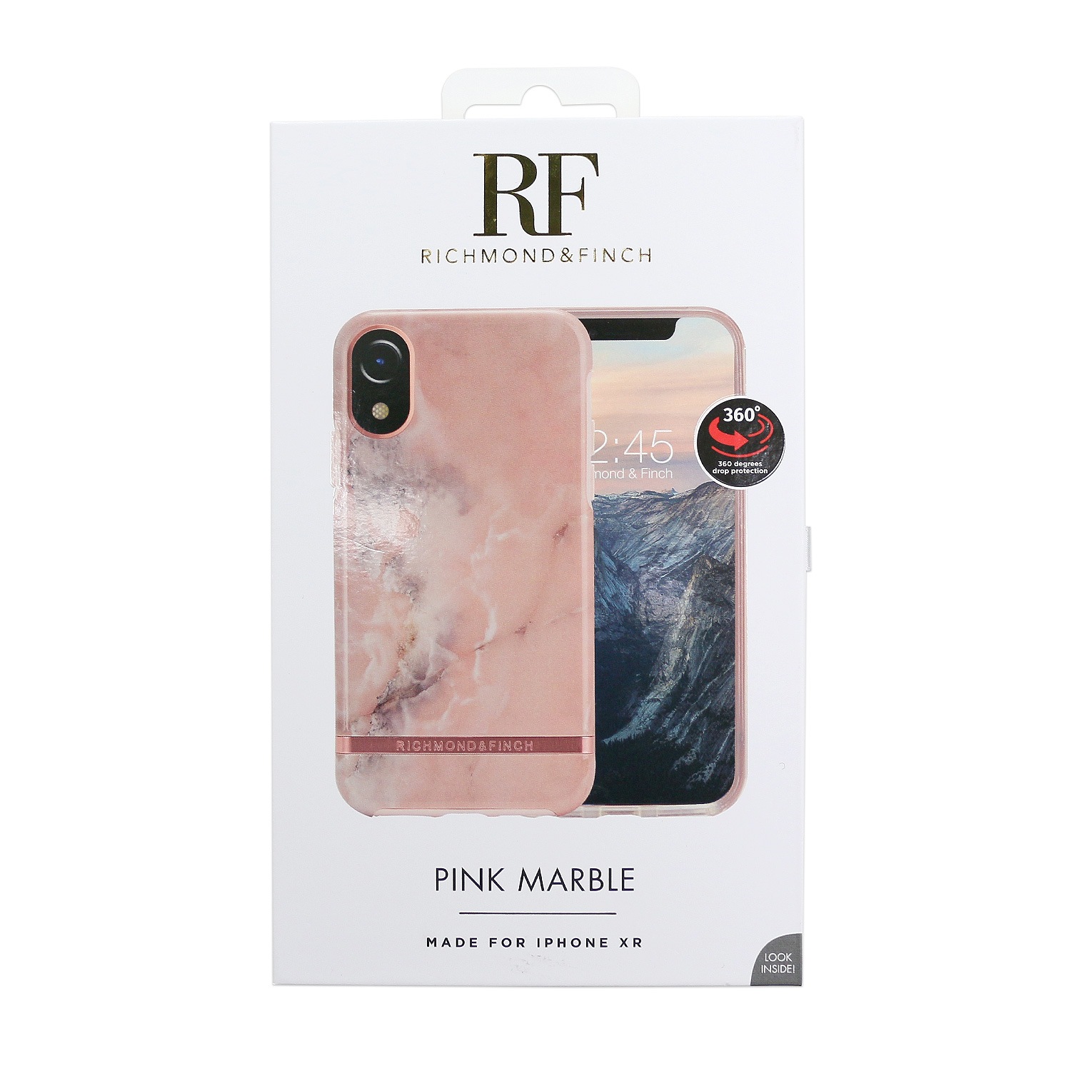 iPhone SE (第3世代) ケース カバー Richmond & Finch FREEDOM CASE マーブル [iPhone SE3/SE2/11 Jpro/11/11 Pro Max/XS/X]