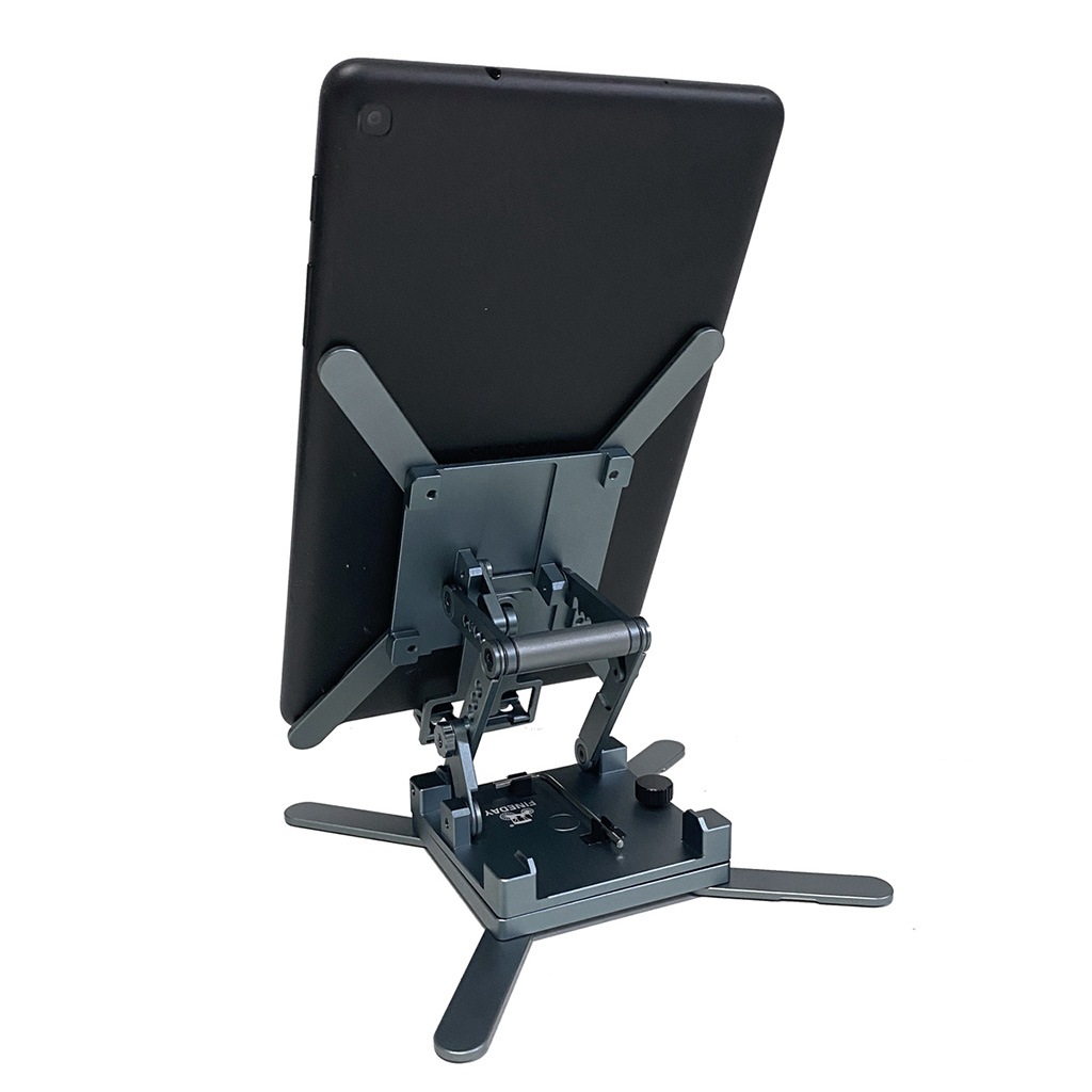 Fineday Foldable Stand 68mm [360度回転 折りたたみ スタンド for タブレット・iPad・スマホ]