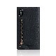 【iPhone XS / X ケース】 SLG Design Saffiano Zipper Case （サフィアーノジッパーケース） 【手帳型 / 本革】