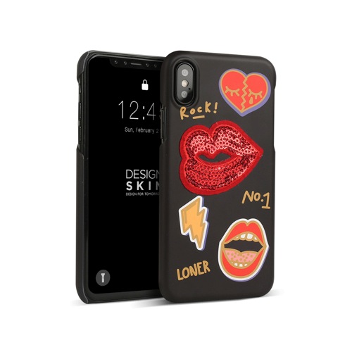 iPhone SE 第2世代 se2 ケース iPhone XS/X ケースiPhone8 ケース iPhone7 ケース Design Skin GRAFT WAPPEN（デザインスキン グラフトワッペン）アイフォン カバー スマホケース
