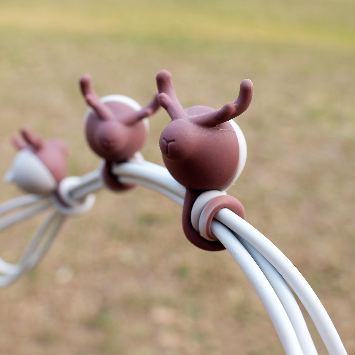 Lead Trend Zoo ケーブルラップ【磁気ケーブルクリップ】ケーブルホルダー マグネット 2個セット