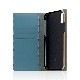 【iPhone XS / X ケース】 SLG Design Calf Skin Leather Diary （カーフスキンレザーダイアリー） 【手帳型 / 本革】