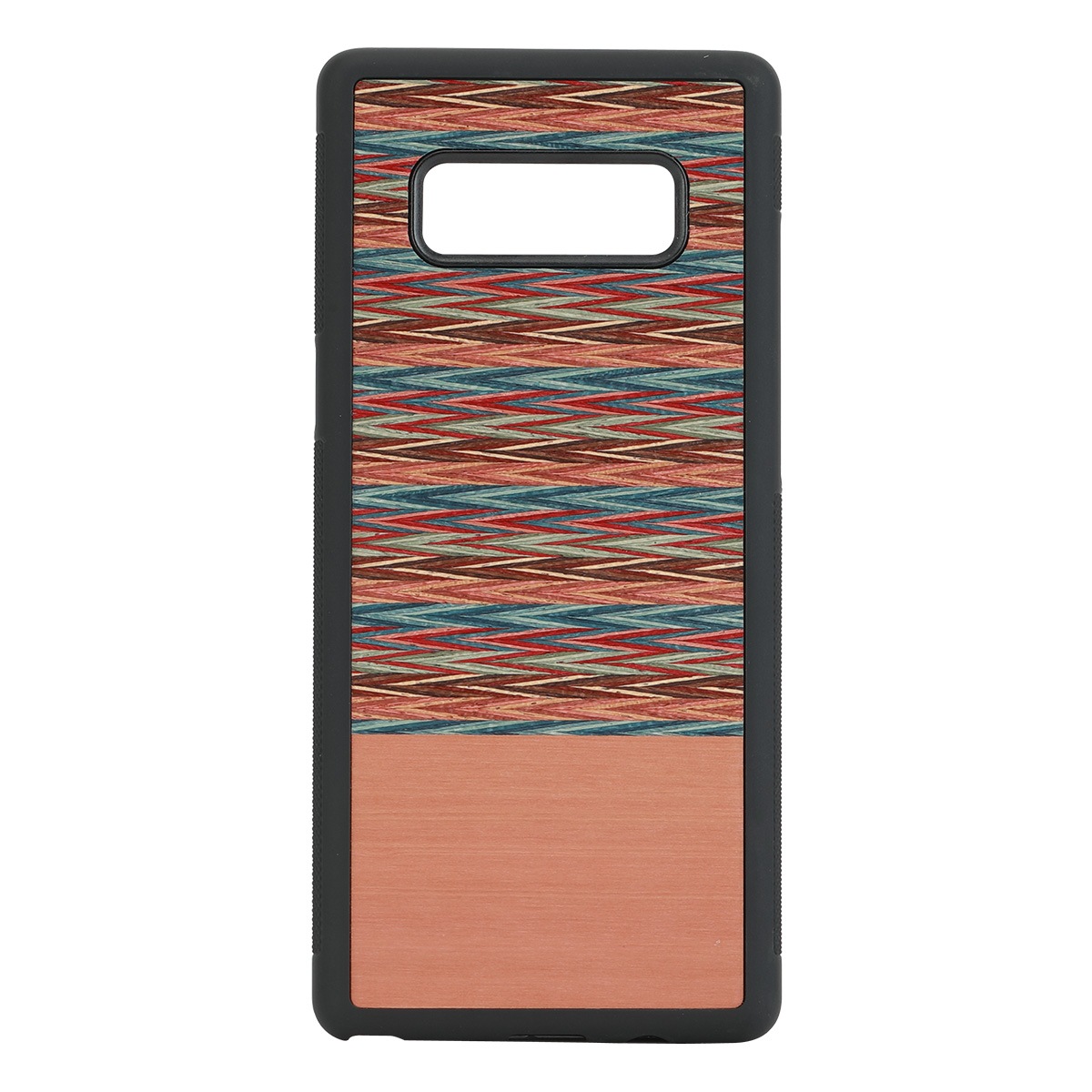 Galaxy Note8 ケース 天然木 Man&Wood Browny Check（マンアンドウッド ブラウニーチェック）ギャラクシー ノートエイト カバー 木製 SC-01K SCV37