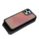 iPhone 12 mini / iPhone 12 Pro / 12  対応 ケース Dparks TWINKLE COVER キューブパターン 背面カバー型 [ ホログラムのイラス キラキラ光る]