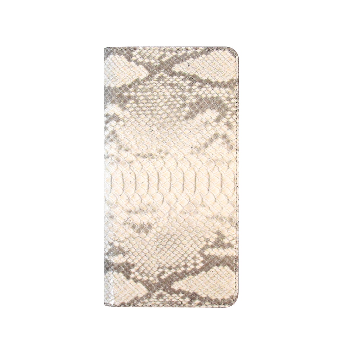 iPhone 14 Pro / 14 / 13 ケース カバー 【手帳型】GAZE Milk Snake Diary レザーケース