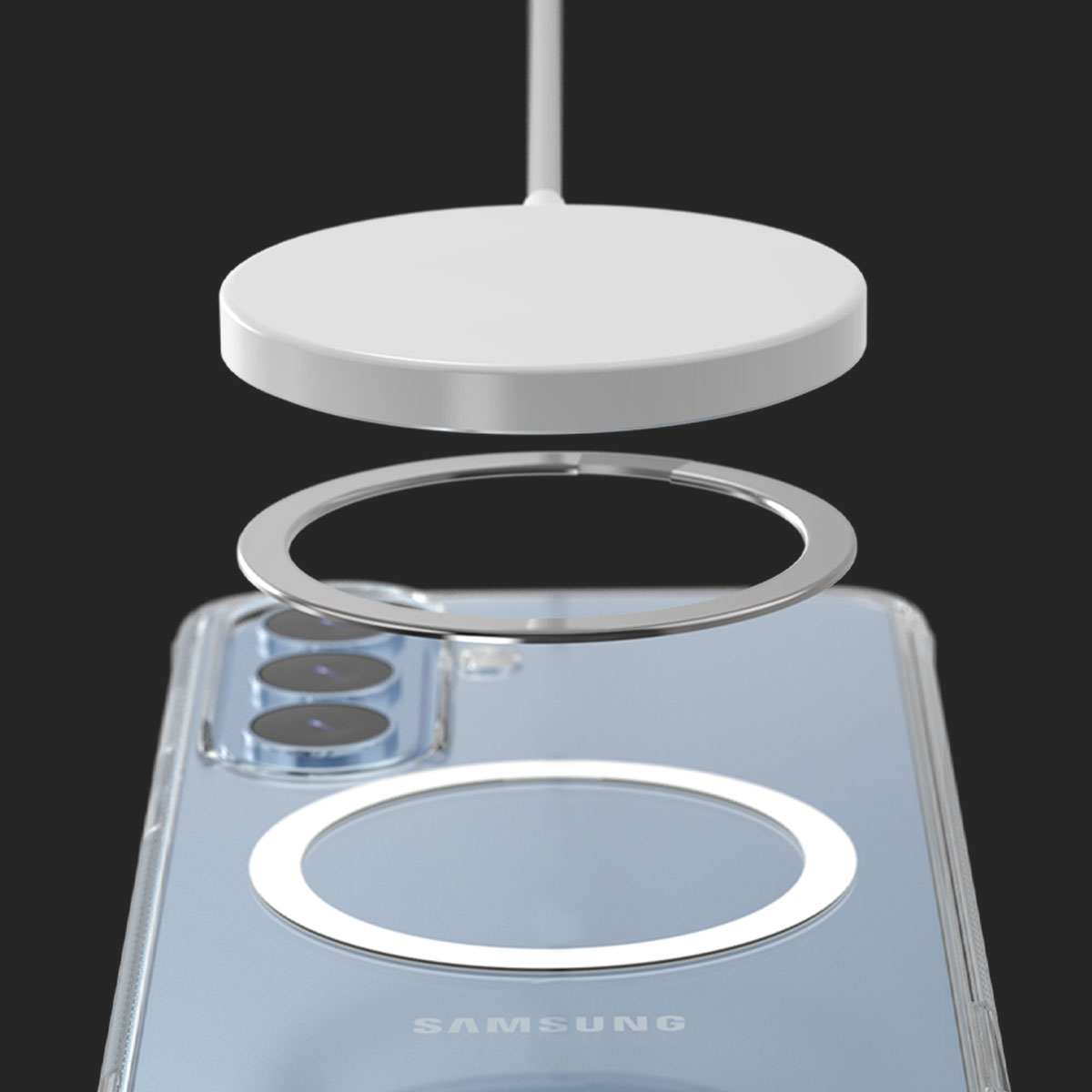 Galaxy S26 / S26+ / S26 Ultra ソフトカバー Qi2 & MagSafe対応 Flexield M  [SAMSUNGの公式認証] 米軍MIL規格 ケース ＜予約受付中＞