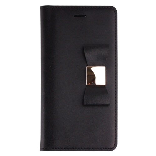 iPhone 14 / 14 Pro / 13 ケース カバー  【手帳型 本革】LAYBLOCK Ribbon Classic Diary [for iPhone SE3（第3世代）/SE2（第2世代）/8/7/6s/6]