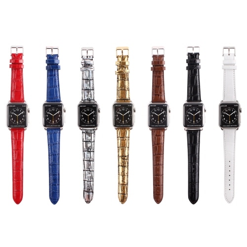 Apple Watch バンド Gaze クロコシリーズ アップルウォッチ レザー アップルウォッチ 42/41/40/38mm (Series10/5/4/3/2/1)