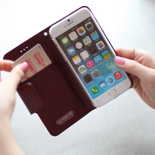 iPhone6s ケース 手帳型 HANSMARE Super Slim Case(ハンスマレ スーパースリムケース）アイフォン iPhone6