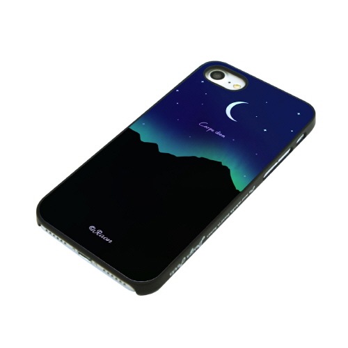 iPhone SE (第3世代) ケース カバー Dparks Twinkle Case オーロラムーンライト [iPhone SE3/SE2/8/7]