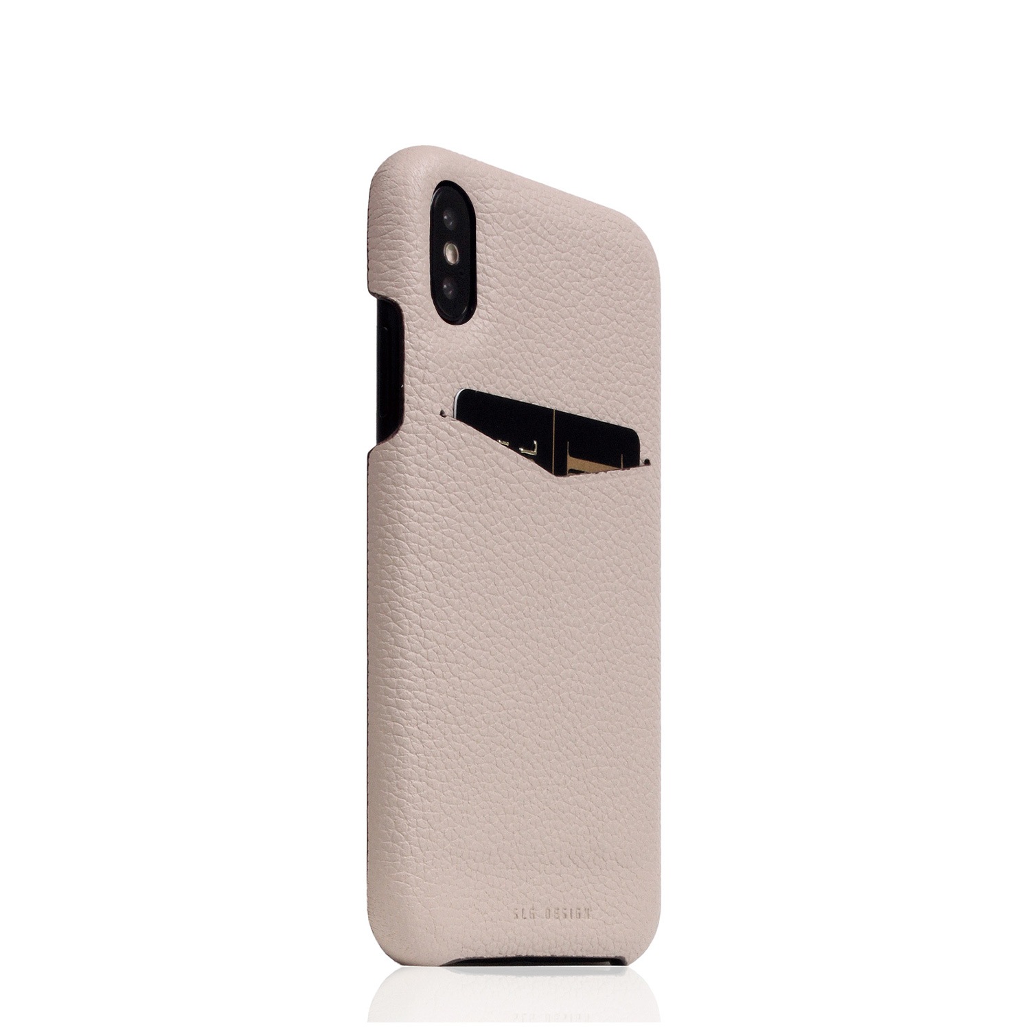 iPhone 11 Pro ケース 背面ケース 本革 SLG Design D8 Full Grain Leather Back Case フルグレインレザー パステル カラー 9色