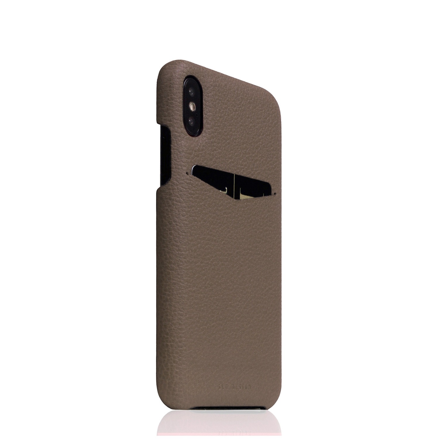 iPhone 11 Pro ケース 背面ケース 本革 SLG Design D8 Full Grain Leather Back Case フルグレインレザー パステル カラー 9色