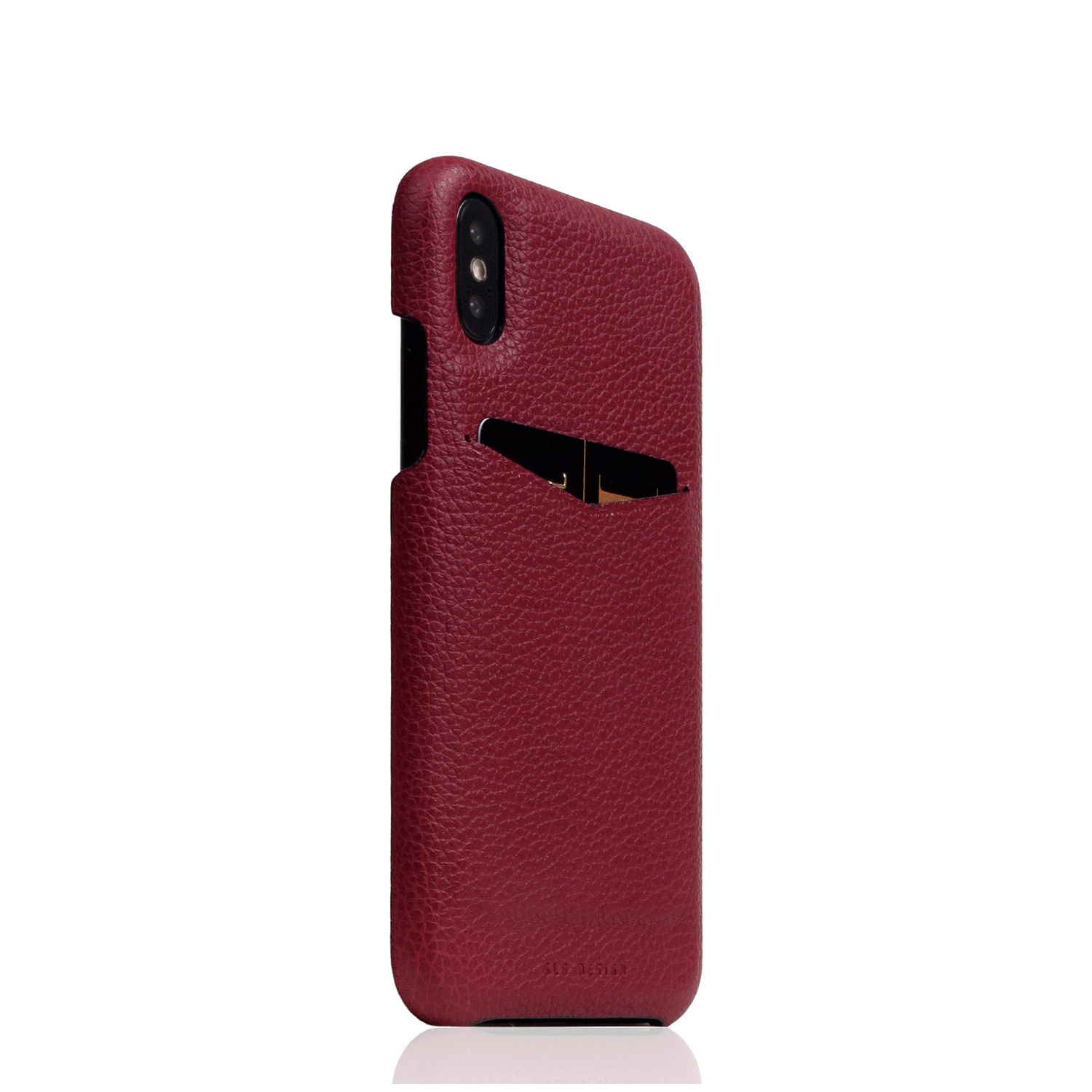 iPhone 11 Pro ケース 背面ケース 本革 SLG Design D8 Full Grain Leather Back Case フルグレインレザー パステル カラー 9色