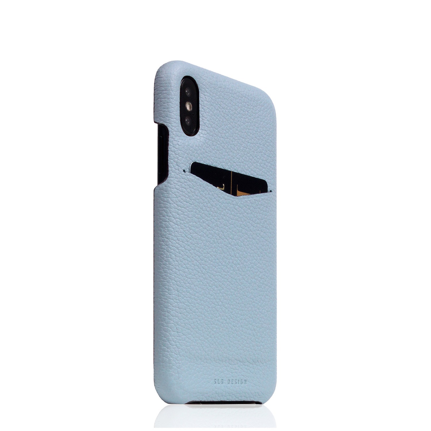 iPhone 11 Pro ケース 背面ケース 本革 SLG Design D8 Full Grain Leather Back Case フルグレインレザー パステル カラー 9色