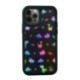 iPhone 12 mini / iPhone 12 Pro / 12  対応 ケース Dparks TWINKLE COVER ザウルスパターン 背面カバー型 [ ホログラムのイラス キラキラ光る]