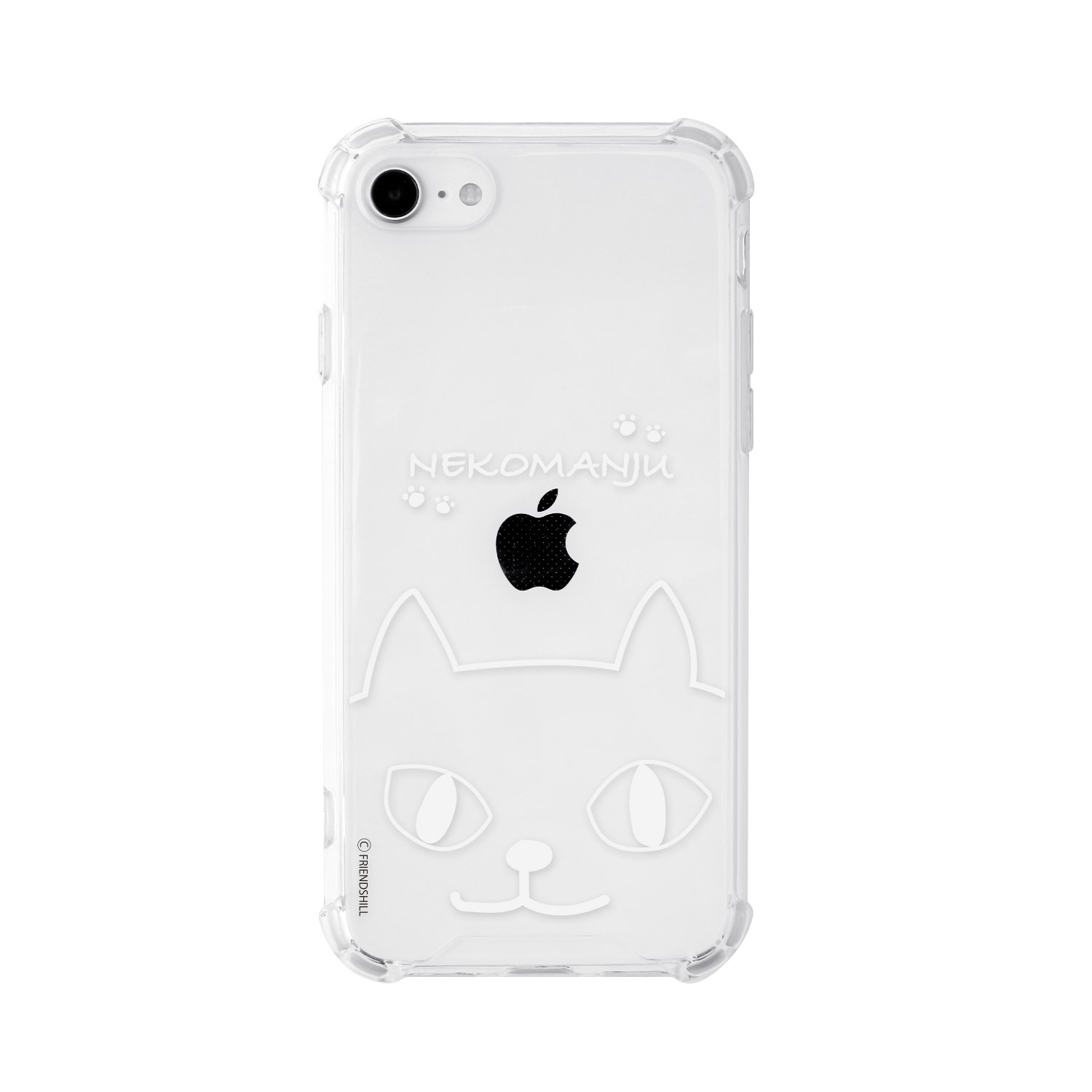 abbi FRIENDS （アビィフレンズ） [iPhone SE (第3世代)/8/7 用] ネコ