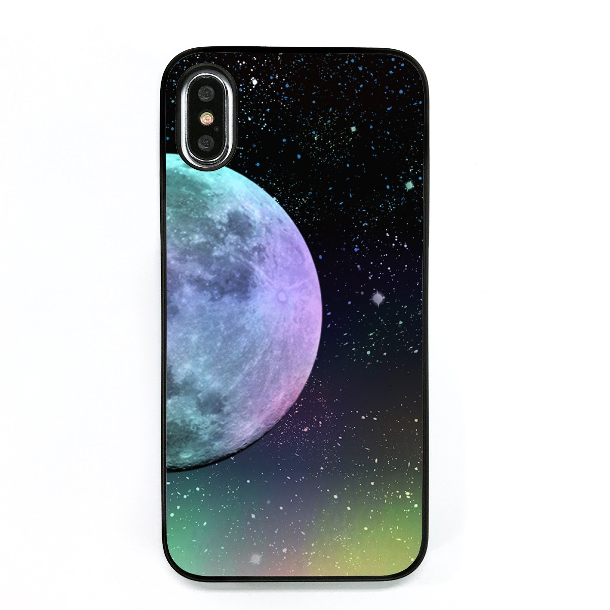 iPhone XS / X ケース Dparks Twinkle Case ムーンレフト（ディーパークス トゥインクルケース）アイフォン カバー ホログラム