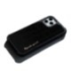 iPhone 12 mini / iPhone 12 Pro / 12  対応 ケース Dparks LEATHER COVER CROCO GLOSS 背面カバー型 [ クロコダイルの型押し 四隅のクッションが衝撃吸収 ]