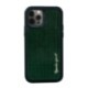 iPhone 12 mini / iPhone 12 Pro / 12  対応 ケース Dparks LEATHER COVER CROCO GLOSS 背面カバー型 [ クロコダイルの型押し 四隅のクッションが衝撃吸収 ]