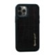 iPhone 12 mini / iPhone 12 Pro / 12  対応 ケース Dparks LEATHER COVER CROCO GLOSS 背面カバー型 [ クロコダイルの型押し 四隅のクッションが衝撃吸収 ]