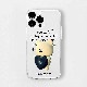 168cm [ iPhone 14 / 14 Pro / iPhone 13 ] ソフトクリアケース くまちゃん