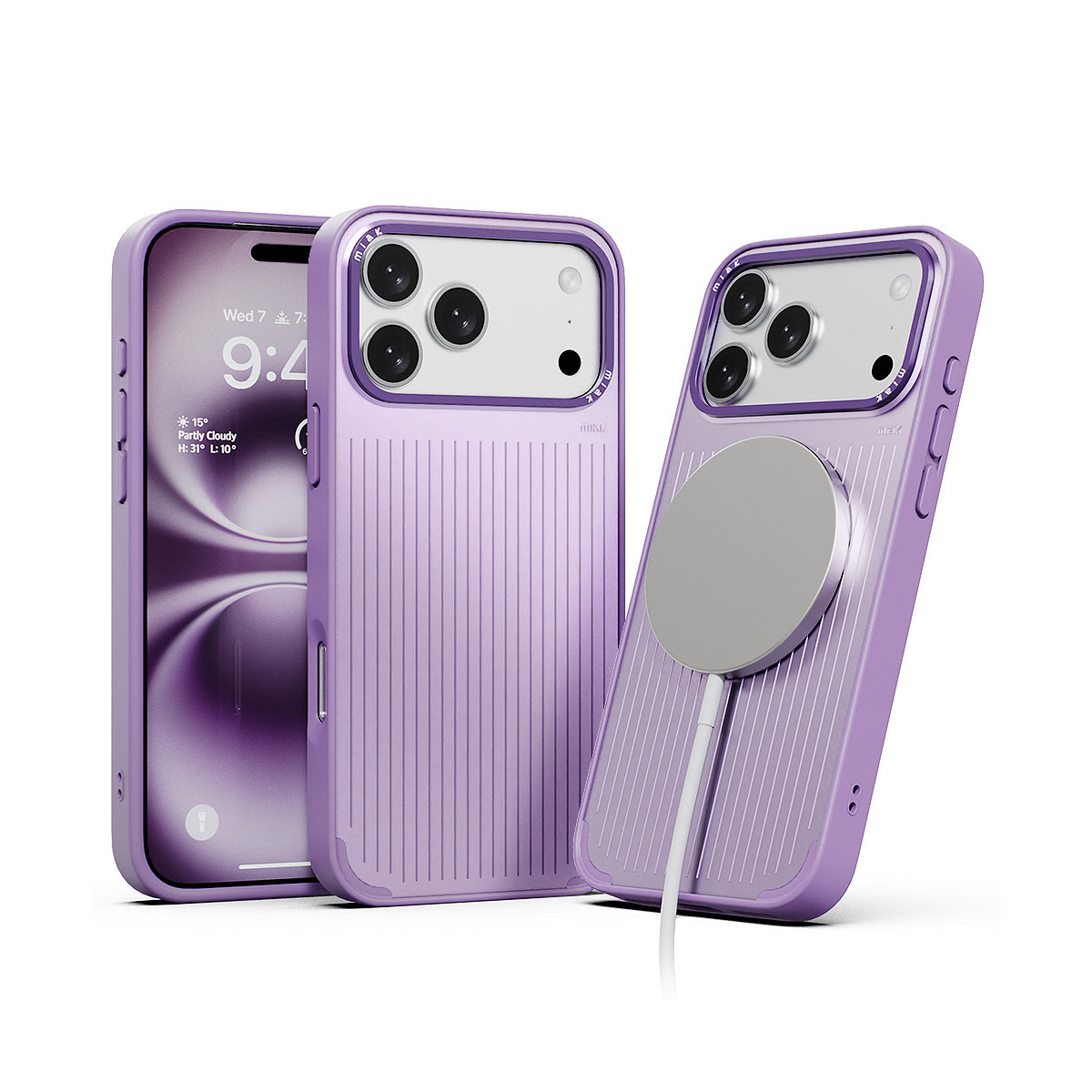 iPhone 18 Pro / iPhone 18 Pro Max 用] miak MOOD MagSafe対応ケース