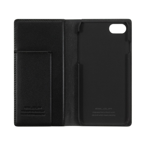 iPhone SE (第3世代) ケース カバー 【手帳型 本革】Eblouir Dot Studs Diary [iPhone SE3/SE2/8/7]