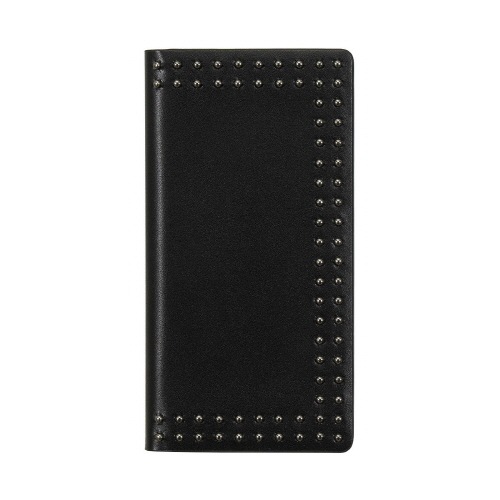 iPhone SE (第3世代) ケース カバー 【手帳型 本革】Eblouir Dot Studs Diary [iPhone SE3/SE2/8/7]