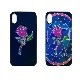 iPhone XS / X ケース Dparks Twinkle Case ステンドグラス（ディーパークス トゥインクルケース）アイフォン カバー ホログラム