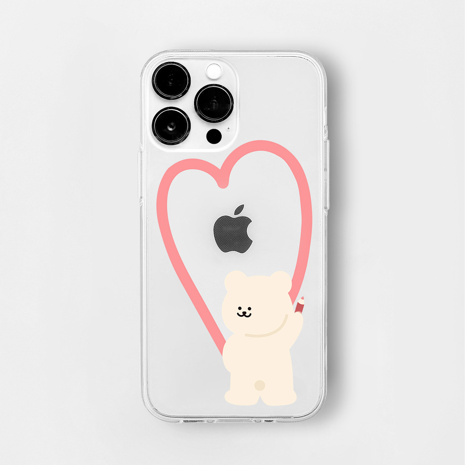 168cm 168cm [ iPhone 14 / 14 Pro / iPhone 13 ] ソフトクリアケース