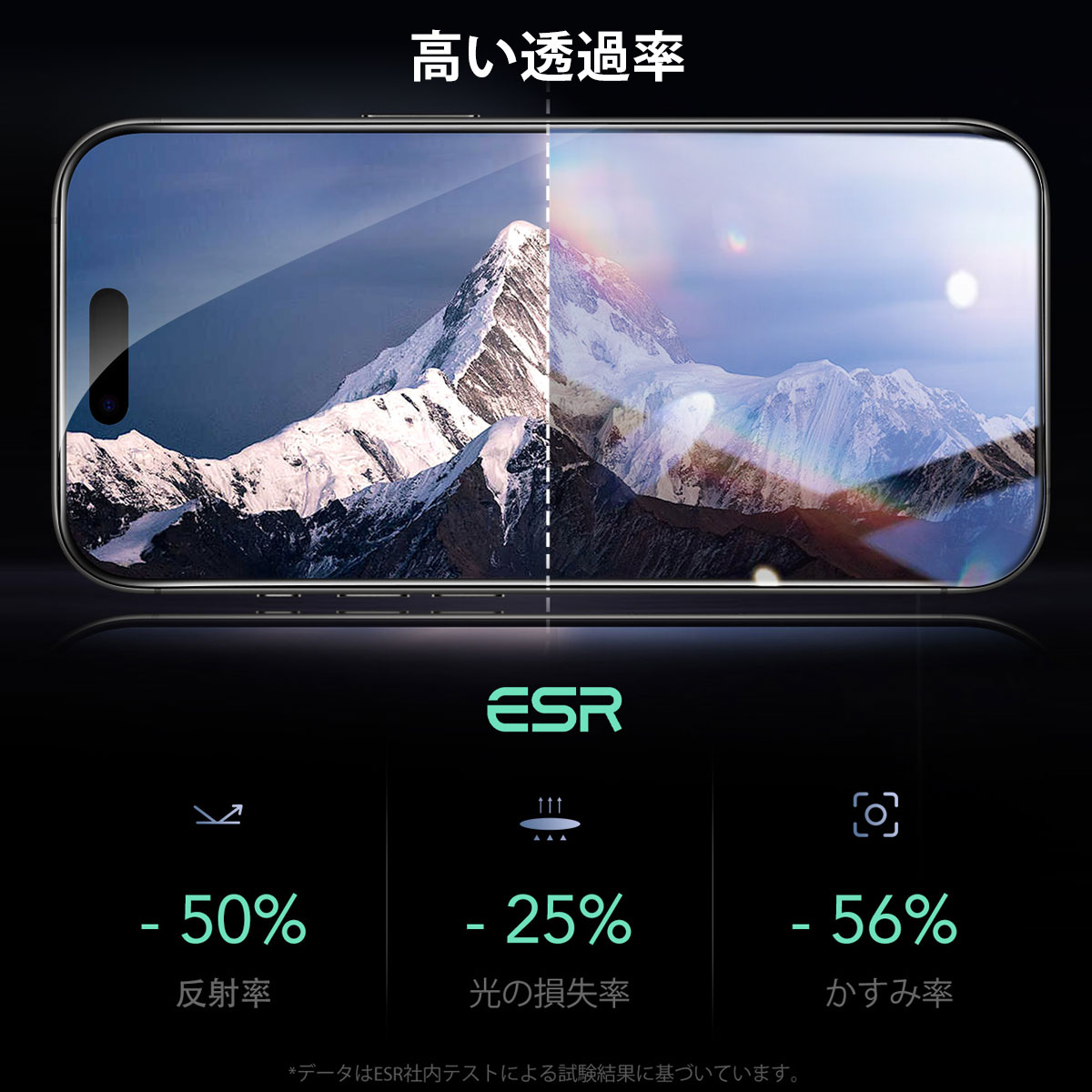 [ iPhone 17 / iPhone Air / 17 Pro / 17 Pro Max 用] Armorite 液晶保護 強化ガラスフィルム クリア（2枚入り）