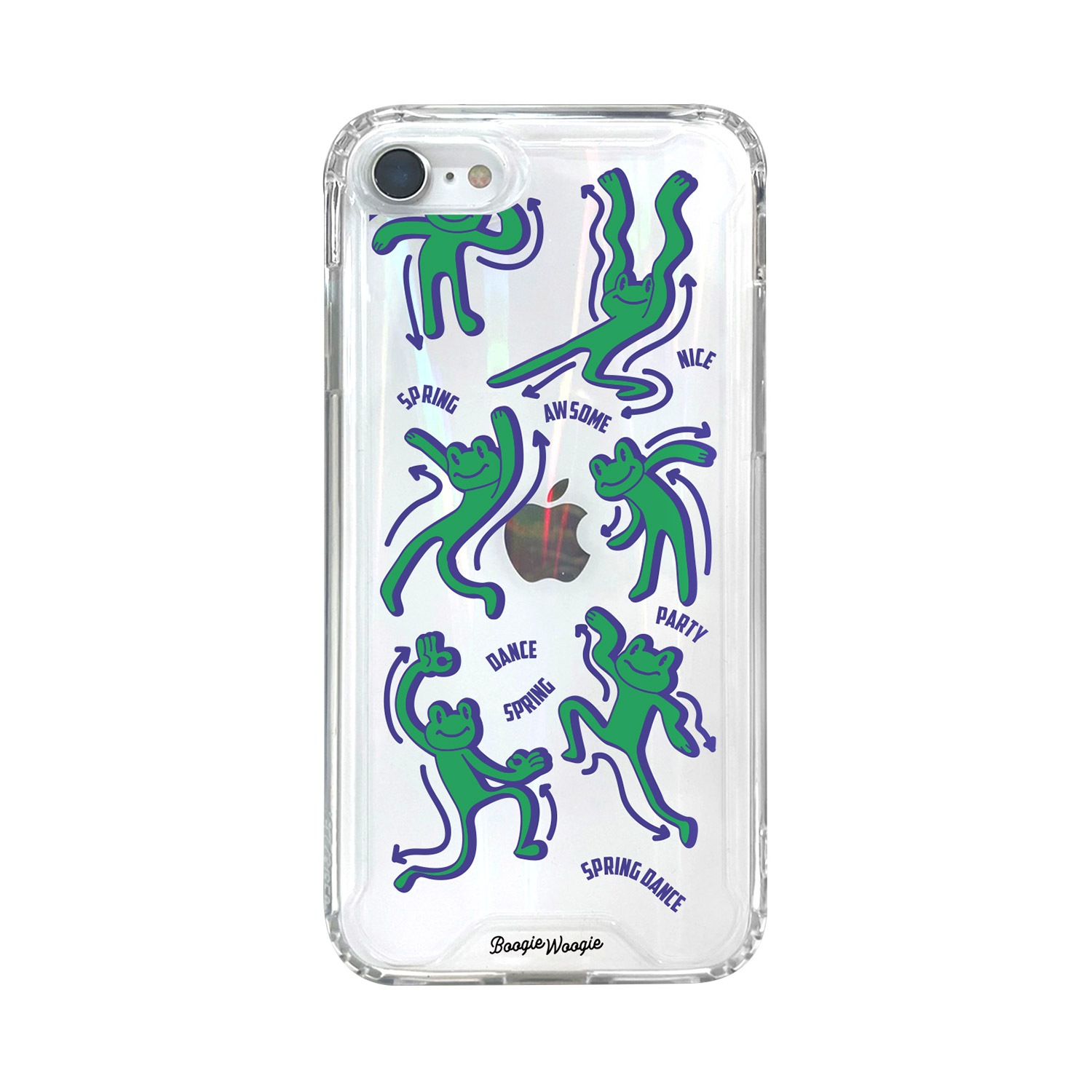 iPhone SE3 ケース カバー BOOGIE WOOGIE オーロラケース Spring Dance【 iPhone SE (第3/2世代)、 / 8 / 7 】 