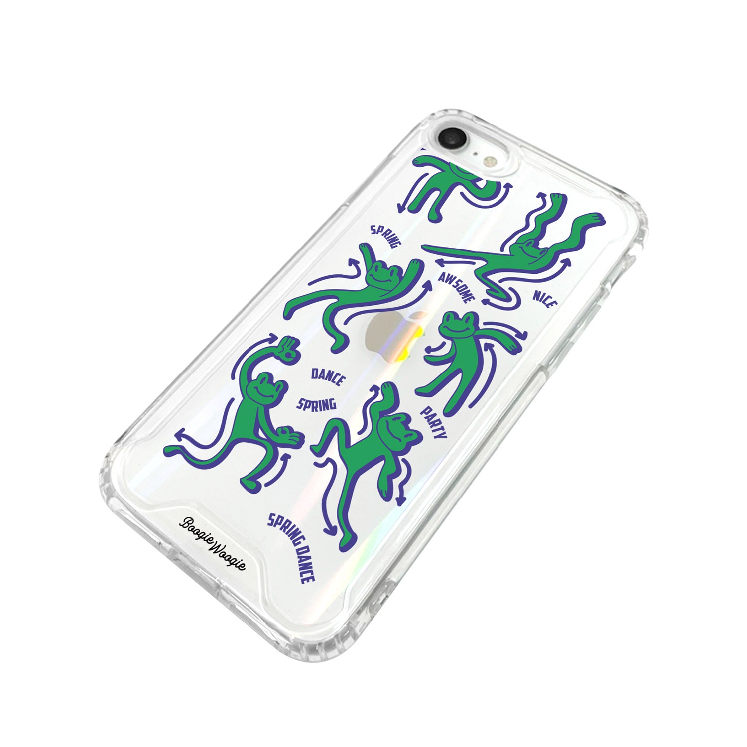 iPhone SE3 ケース カバー BOOGIE WOOGIE オーロラケース Spring Dance【 iPhone SE (第3/2世代)、 / 8 / 7 】 