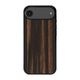 [ iPhone 17 / iPhone Air / 17 Pro 用] 天然木ケース Ebony（エボニー）木製 カバー