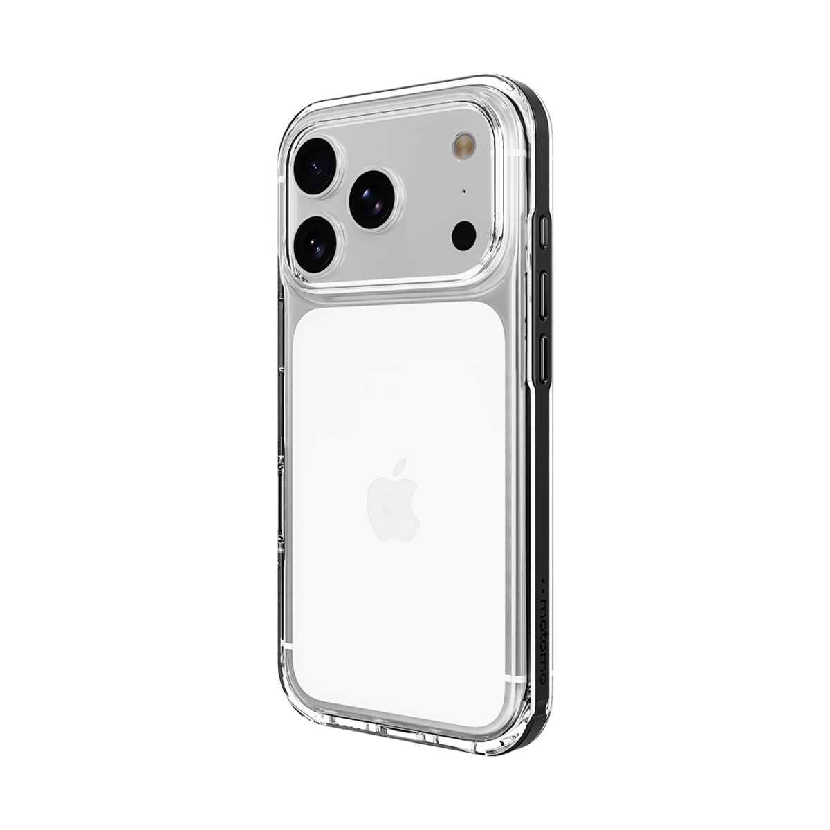 iPhone 18 Pro 用] motomo INO Achrome Shield Case バンパー風
