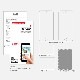 iPhone6s Plus/6 Plus フィルム Tesla ディスプレイ全面カバー保護フィルム 102 FLEXA 前面２枚入り アイフォン＜3Dタッチに対応＞