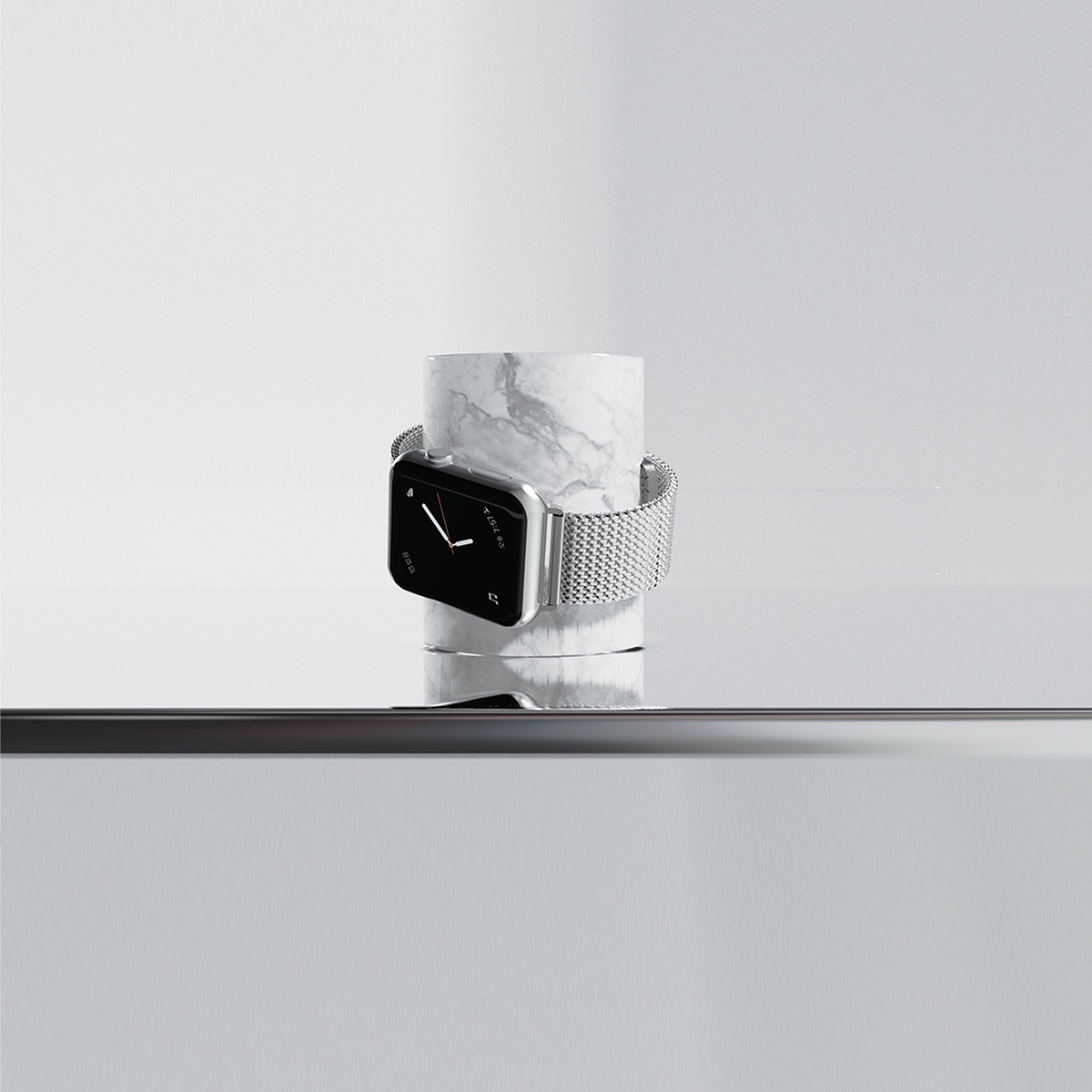 アップルウォッチバンド CLIP MESH BAND 交換バンド for Apple Watch 49mm, 46/45/44/42/41/40/38mm (Ultra2/1,Series10-1,SE)